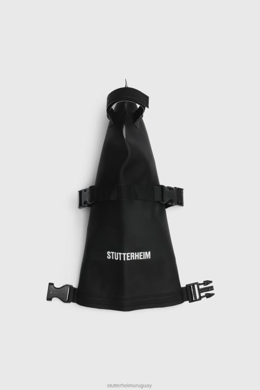 Stutterheim unisexo bolsa de asiento N80T307 accesorios negro